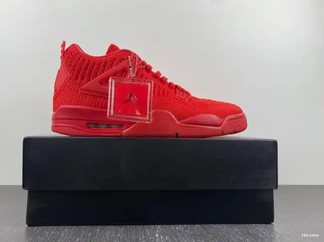 Cheap TBK Jordan AQ3559-600 Red 4 Flyknit Retro 0502